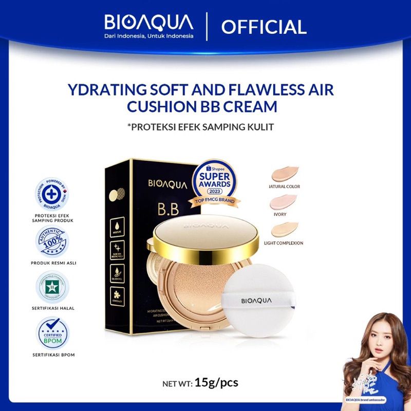 BERLICE BEAUTY BIOAQUA BB CUSHION 2in1