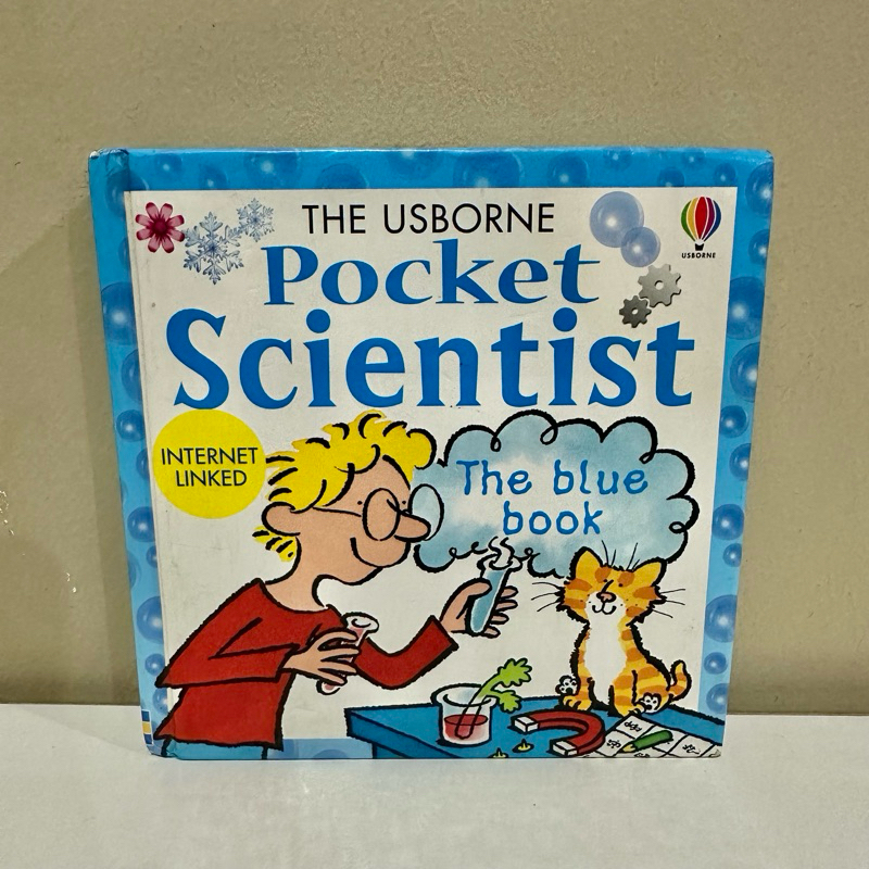 Buku Edukasi Anak The Usborne Pocket Scientist The Blue Book - Preloved