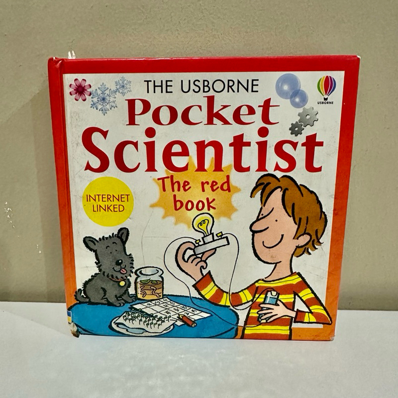 Buku Edukasi Anak The Usborne Pocket Scientist The Red Book - Preloved