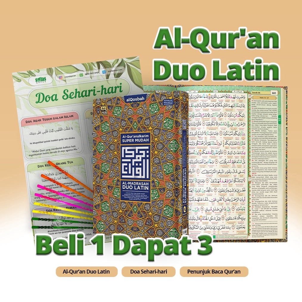 

KODE J55X Al Quran Duo Latin Original