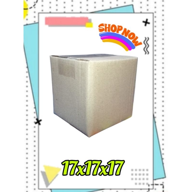 

kardus polos UK 17x17x17 kardus packing kardus besar