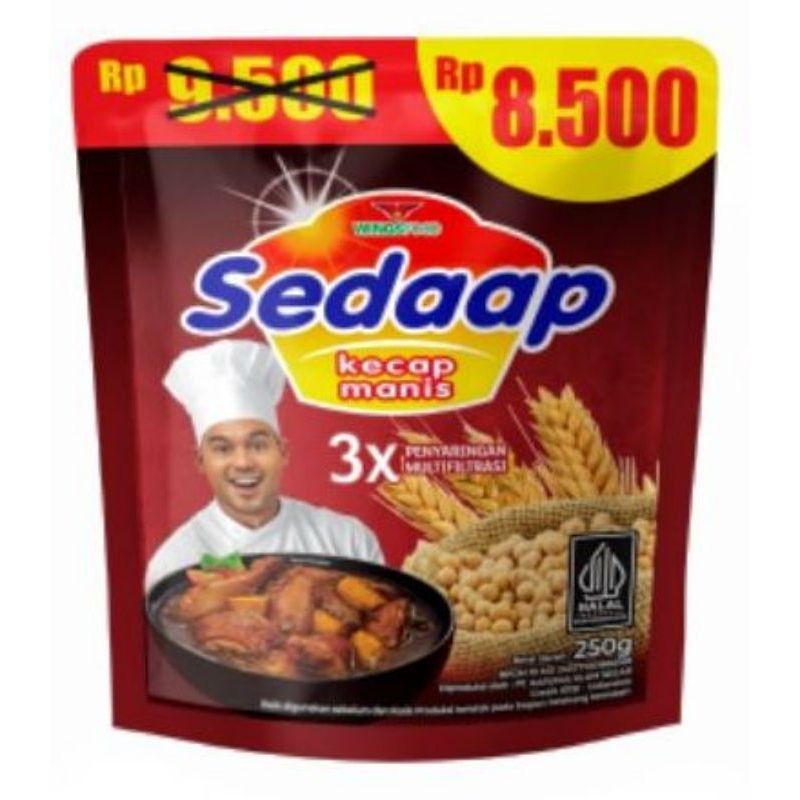 

Sedaap Kecap Manis Pouch 250gr