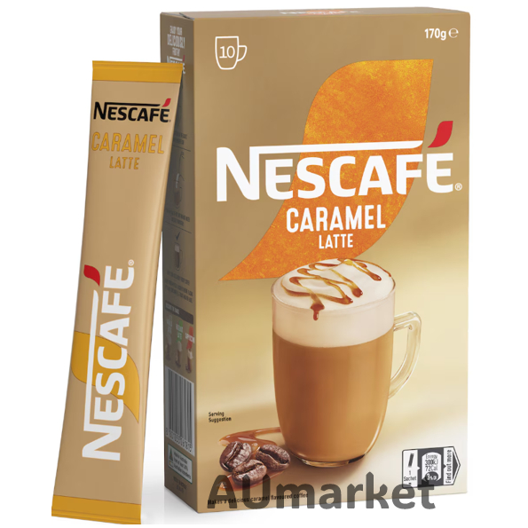 

Nescafe Caramel Latte Coffee Sachets 10 pack - Made In Australia