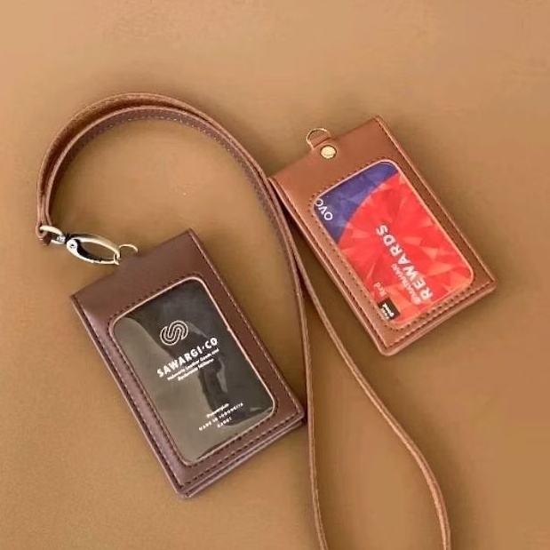 

Stock Ready ID Card Holder Kulit Magnet 2 sisi by Sawargico Magtusi