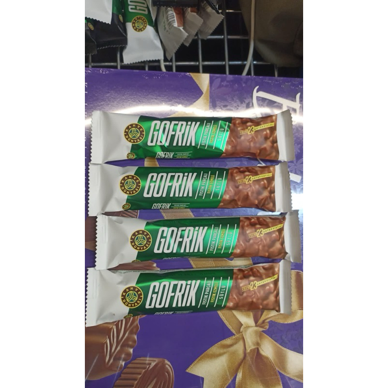 

GOFRIK WAFER TURKEY SUTLU & BITTER | KAHVE DUNYASI | Coklat dengan Isian Wafer Pistachio
