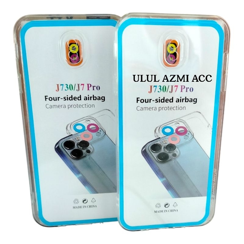 Case Bening Airbag Samsung J730 J7 Pro Softcase Transparan