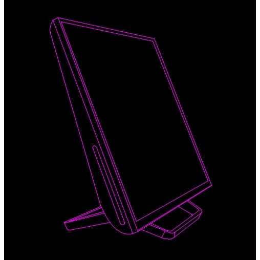 DESAIN MONITOR - FILE DWG/AUTOCAD - DST2D-003