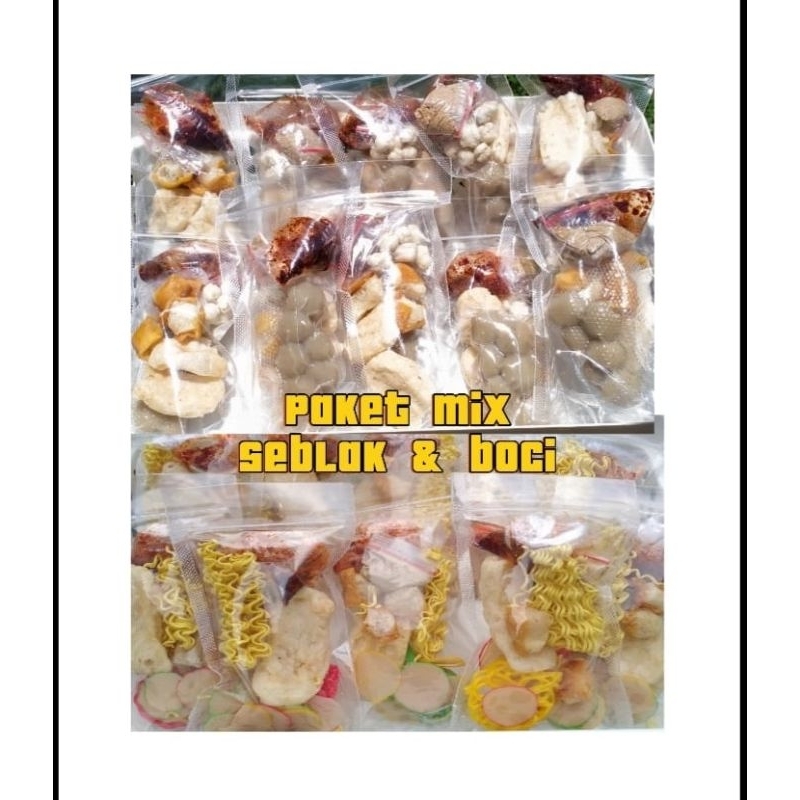 

PAKET 10 PCS MIX SEBLAK DAN BASO ACI, BASO ACI PEKANBARU,SEBLAK PEKANBARU, BASO ACI VIRAL, ENAK,MURAH