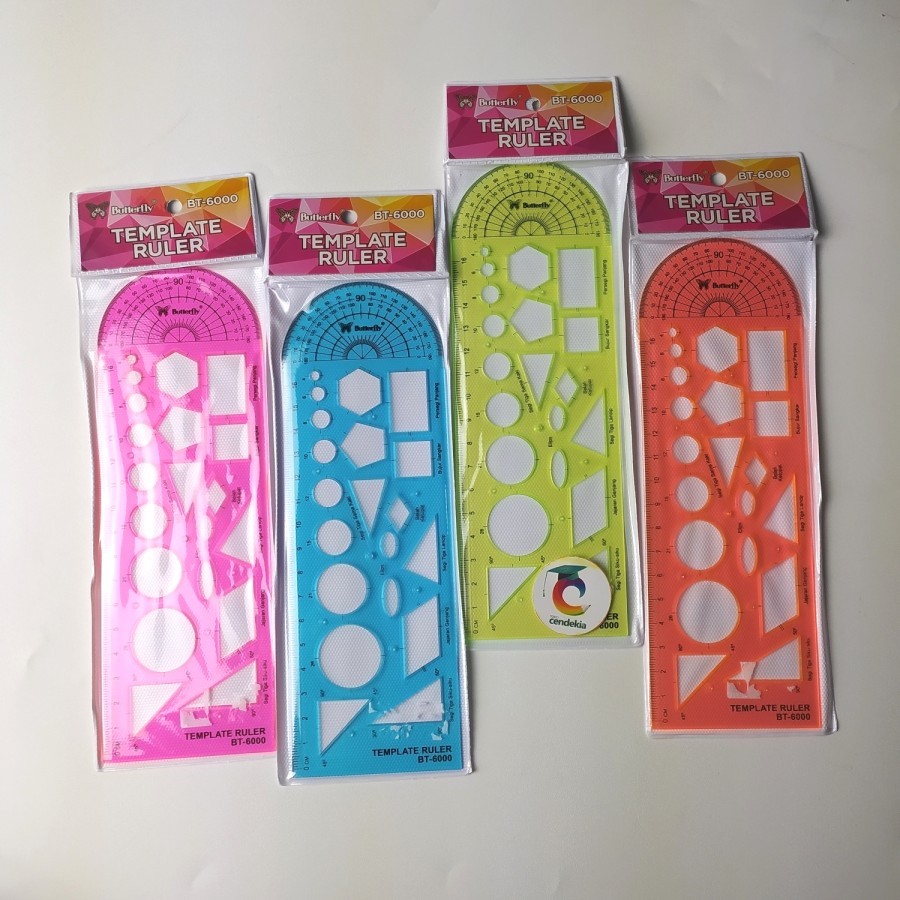 

Penggaris Sablon Mal butterfly BT-6000