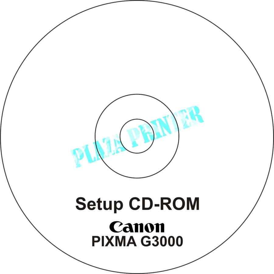 CD Driver Printer Canon G3000