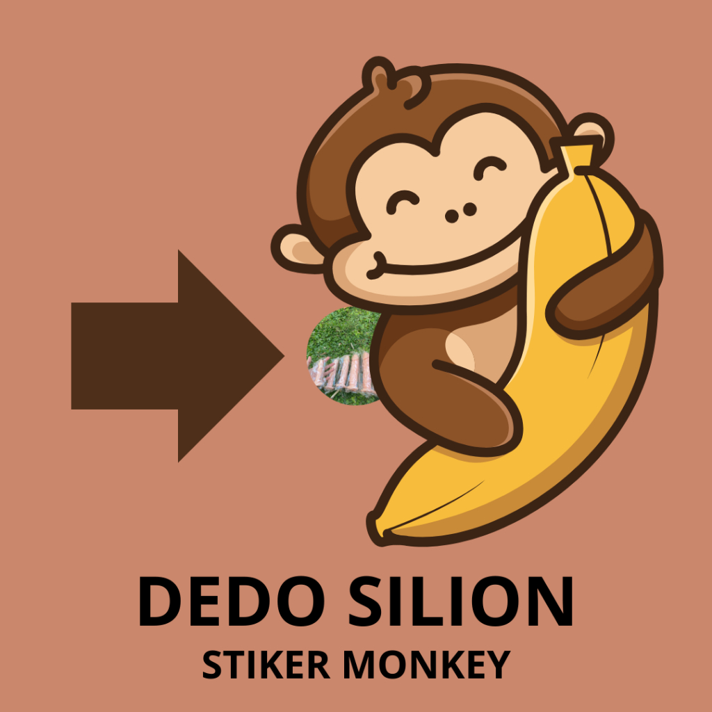 

Dodo Silion Stiker Monkey