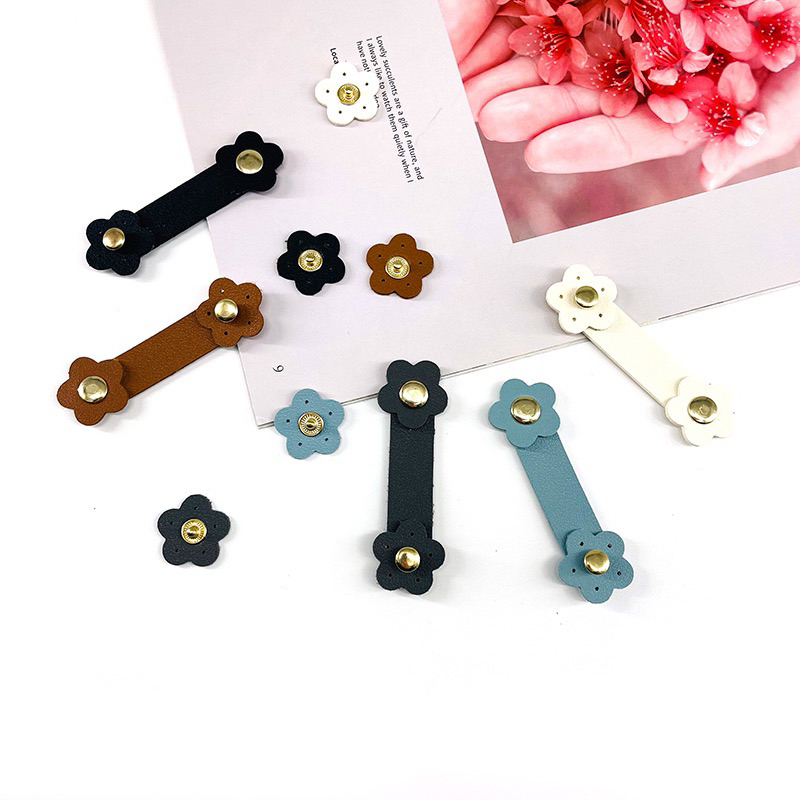 Club Rajut- Klip Tas Label Handle Tas Leather Bahan Kulit Premium Aksesoris Tas