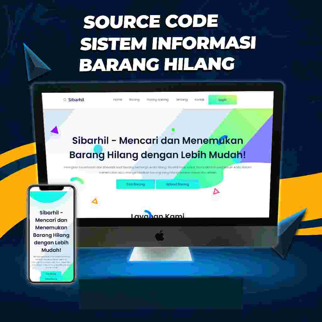 Source code sistem informasi barang hilang