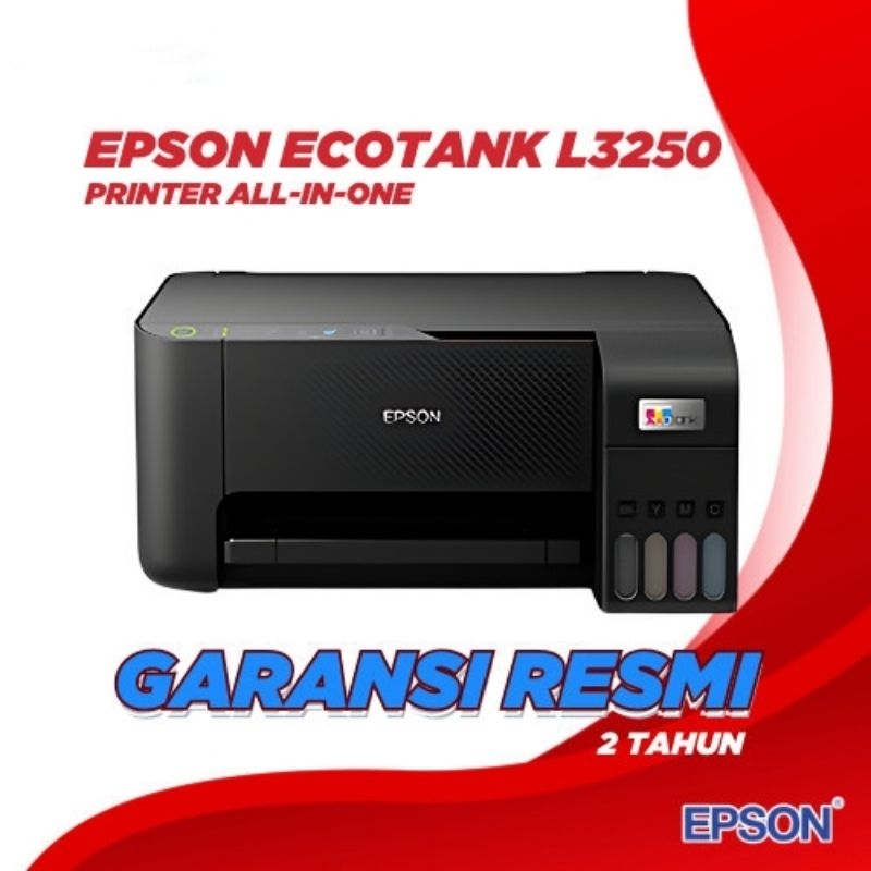 Printer Epson EcoTank L3250 Print Scan Copy Wifi