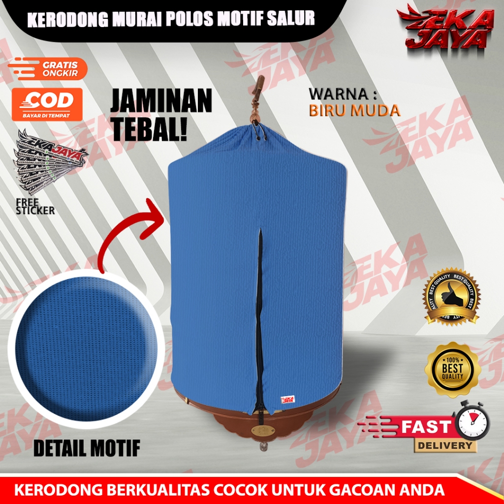 PROMO Krodong Motif Salur Eka Jaya Lomba Burung Murai No1, No 2, No 3 & No4 Eka Jaya Jaminan Bahan T