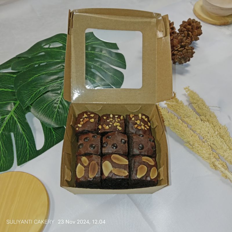 

Fudgy brownies sekat 10x10