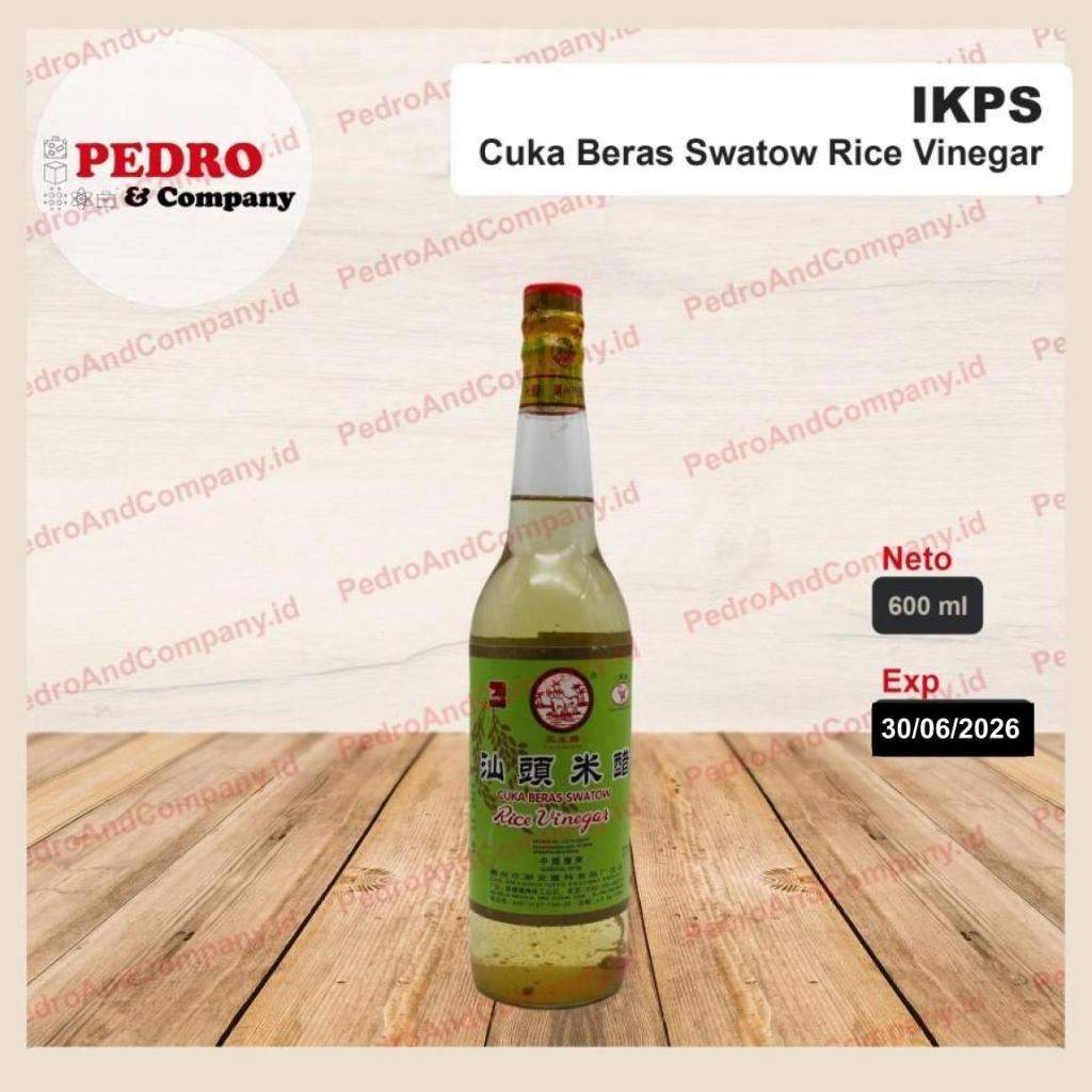 

IKPS rice vinegar cuka beras swatow 600 ml - import china