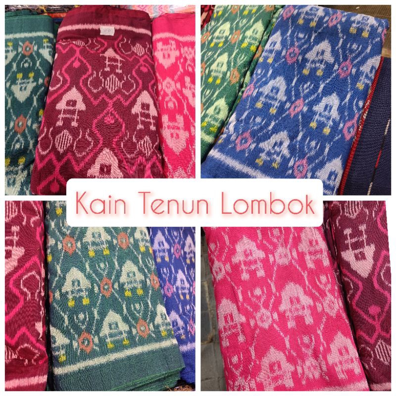 Kain Tenun Khas Lombok NTB Harga Per meter