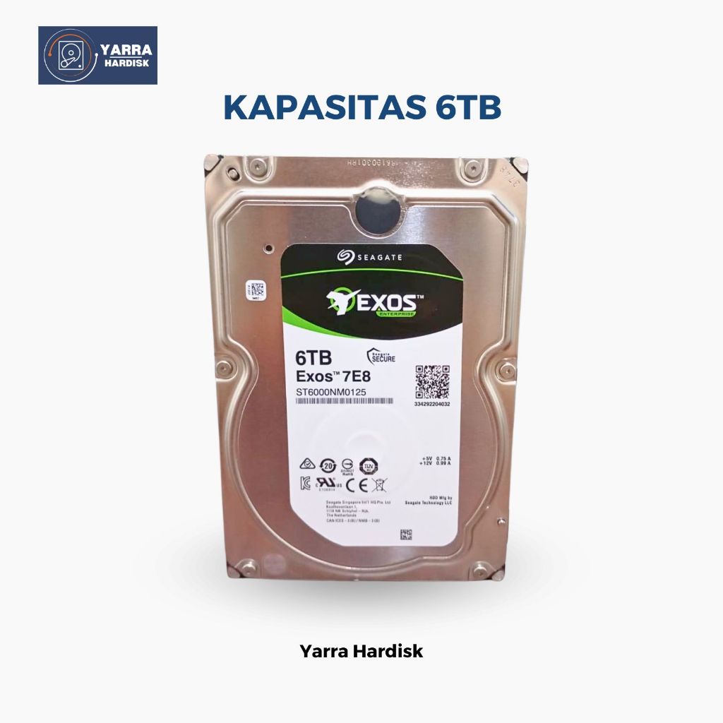 Seagate Exos 6TB Hard Disk