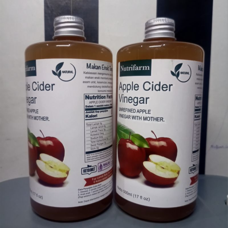 

Cuka Apel Organik 500ml