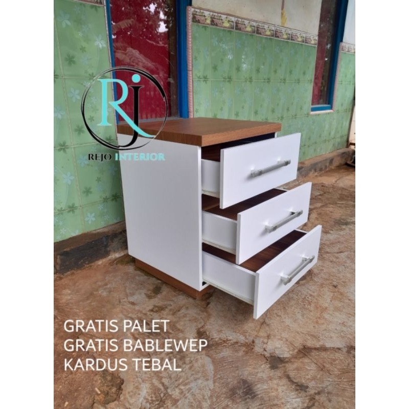 mn58 nakas minimalis 3 laci