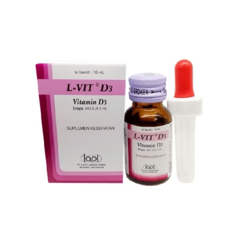 VITAMIN ANAK L- VIT D3 ( Drop )
