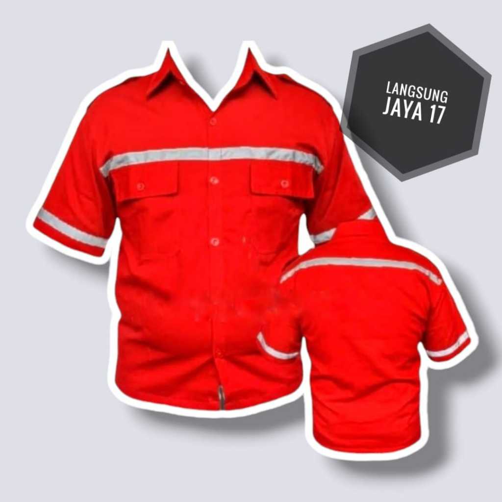 Kemeja Kerja Wearpack Lengan Pendek