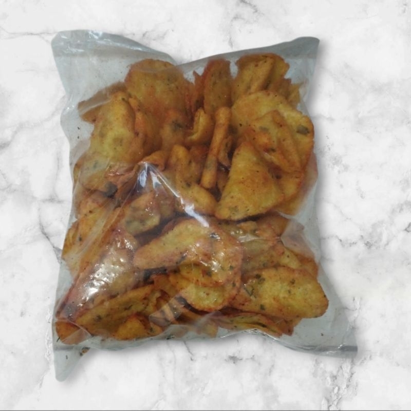 

keripik kecimpring pedas 1kg