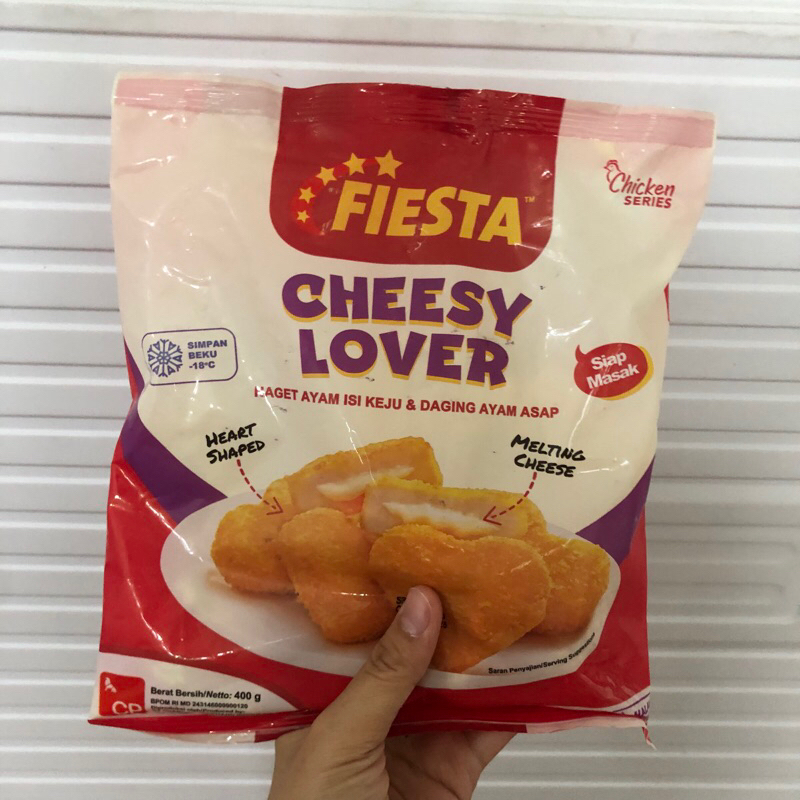

Fiesta Chicken Nugget Cheesy Lover 400gr