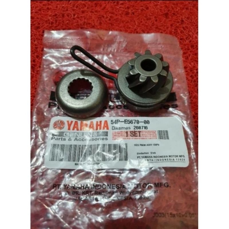 Pinion starter kick starter mio j - 54P
