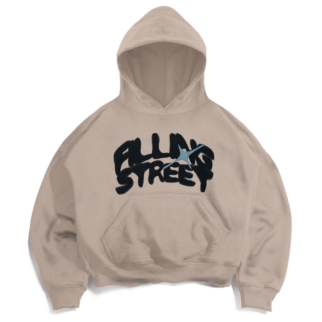 Hoodie Boxy oversize Fillingstreet - Fuzzy