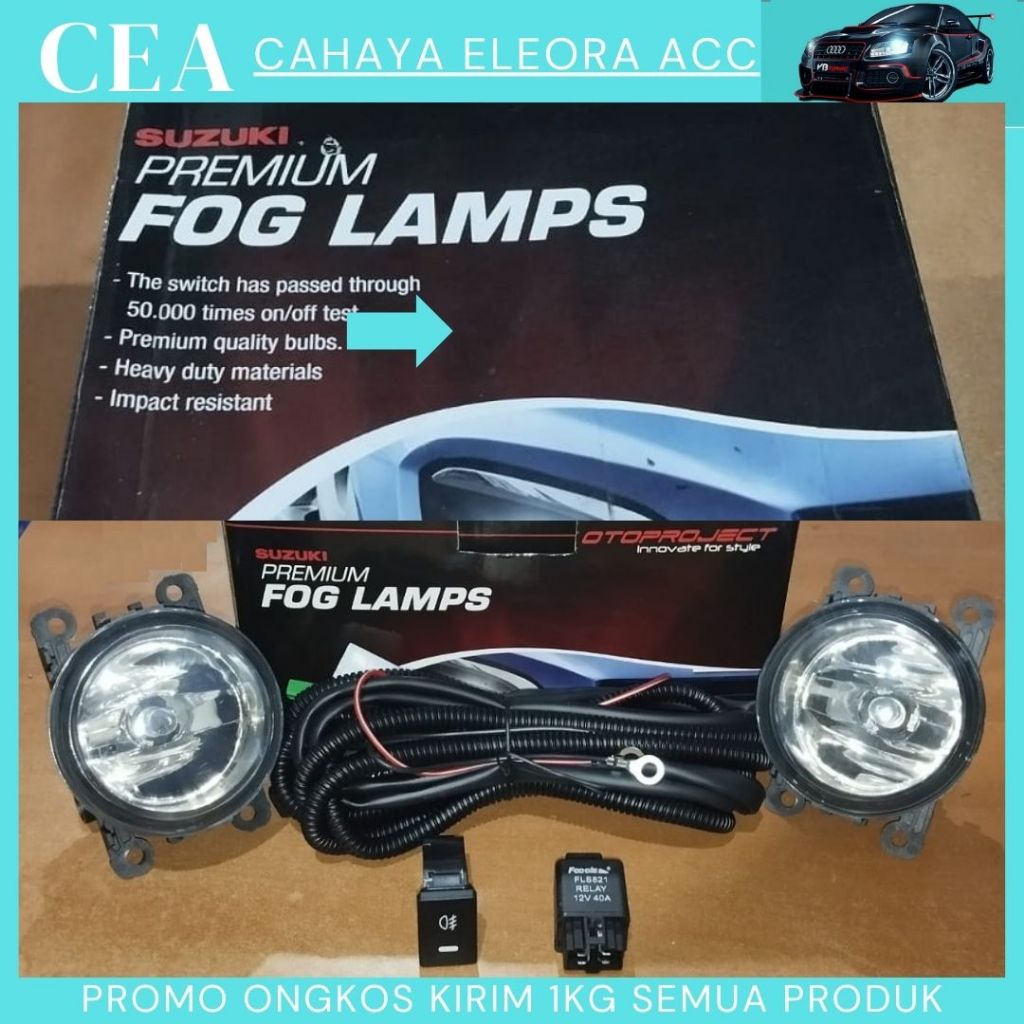 SET LAMPU FOGLAMP OTOPROJECT MOBIL ERTIGA - LAMPU FOGLAMP MOBIL ERTIGA - LAMPU KABUT MOBIL ERTIGA