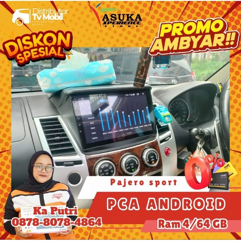 Headunit Android PCA ANDROID RAM 4/64 GB