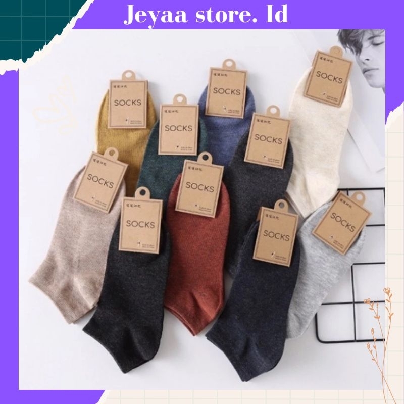 Kaos Kaki Pendek / Kaos Kaki Pria/wanita Polos / Kaos Kaki Pria