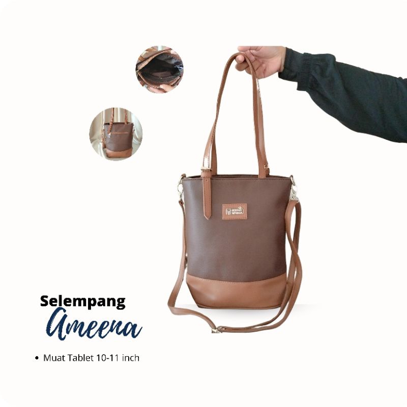 TAS SELEMPANG AMEENA RUMAH WARNA