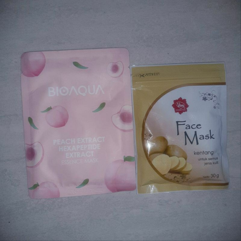 

MASKER BIO AQUA DAN VIVA