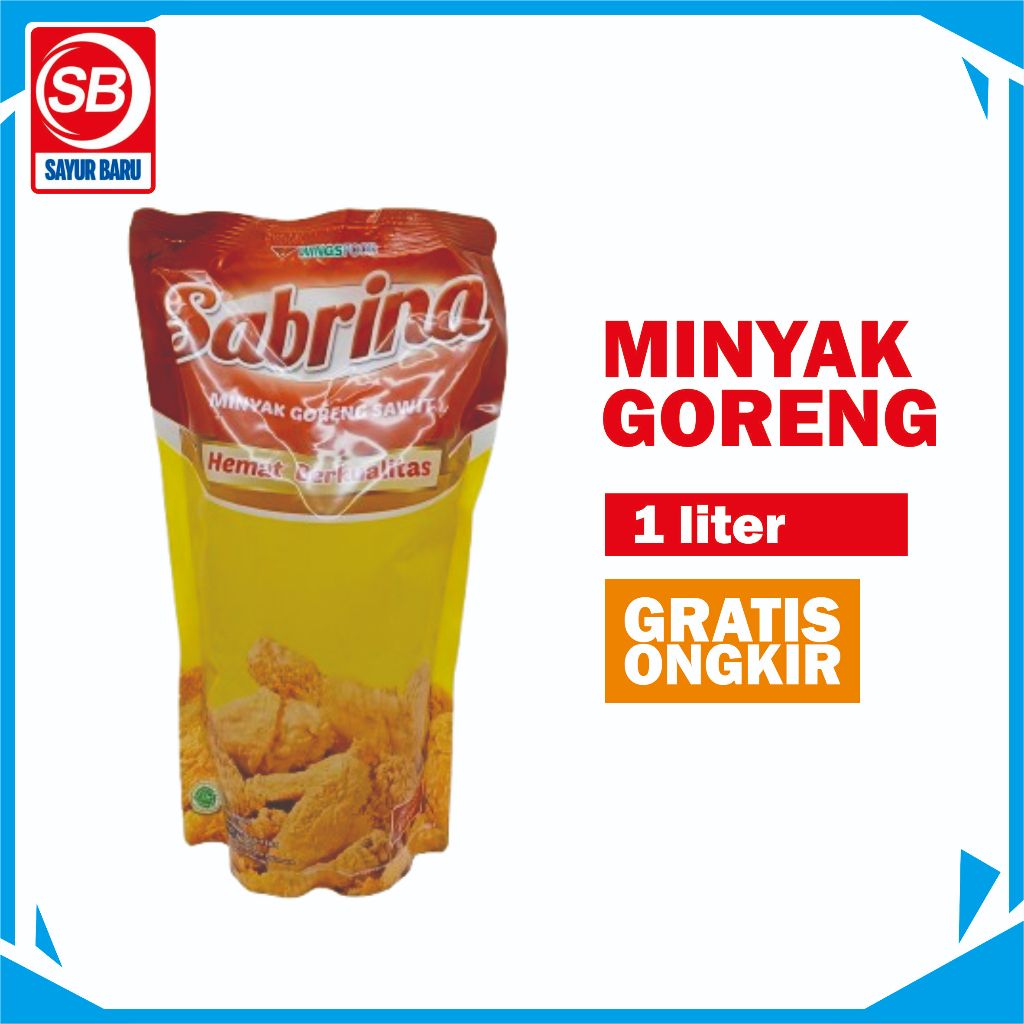 

Minyak Goreng Sabrina 1 Liter