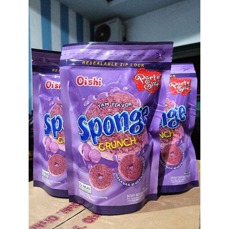 

OISHI SPONGE CRUNCH UBI 100GR