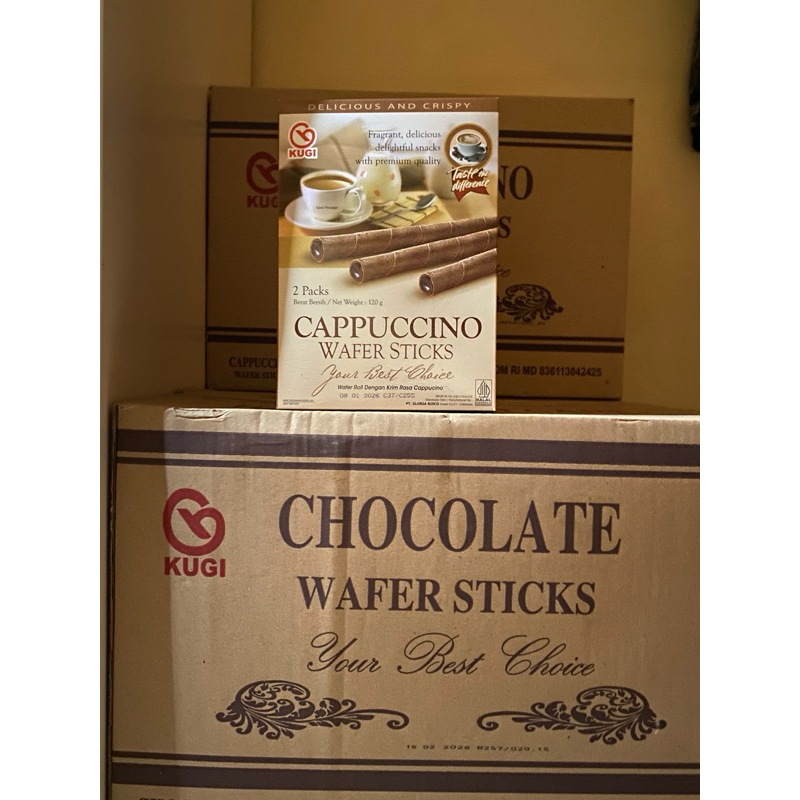 

Wafer sticks kugi 120gr (1dus isi 24pcs)