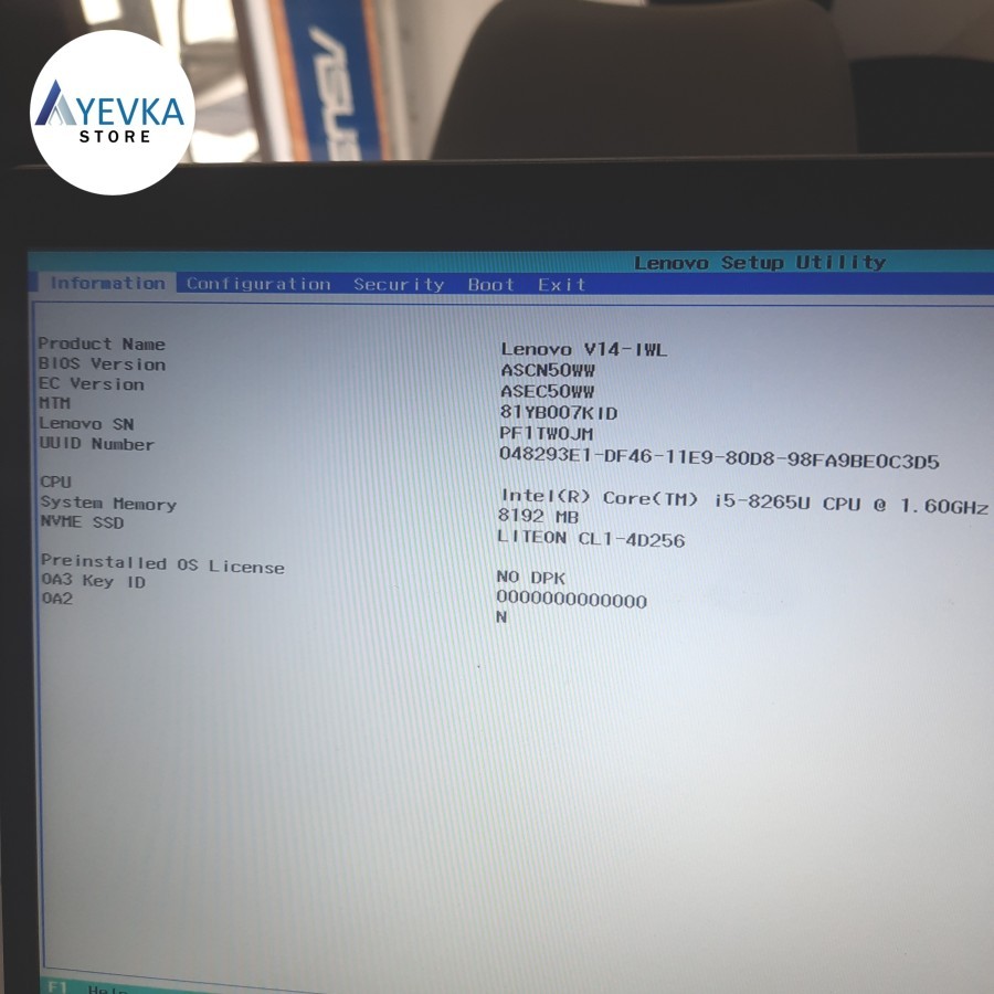 [NORMAL]Motherboard HP14-IWL normal tested kode 81yb intel core I5-8265u