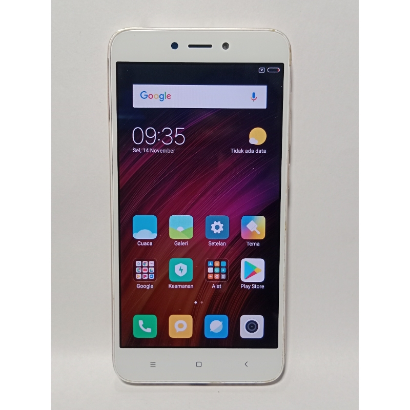 Xiaomi Redmi 4X 4G Ram 2/16 GB Fingerprint Hp Android Second Murah Normal Siap Pakai