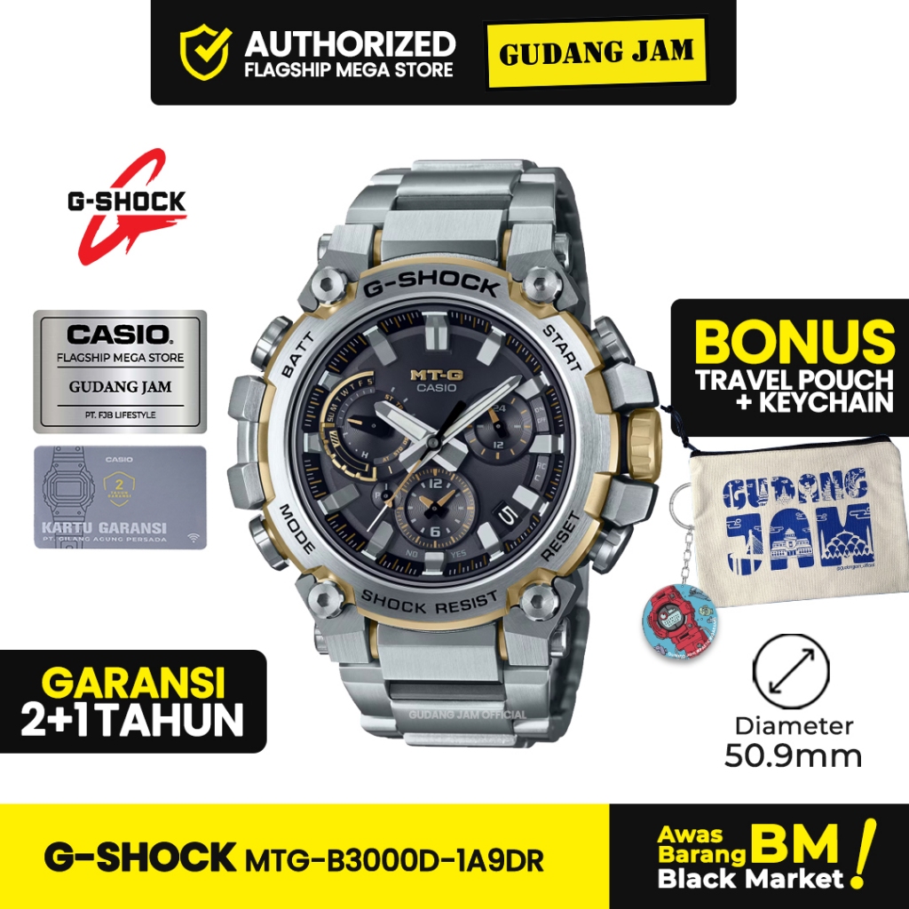 Jam Tangan G-Shock MTG-B3000D-1A9DR MTG-B3000D MTG-B3000 MTGB3000D