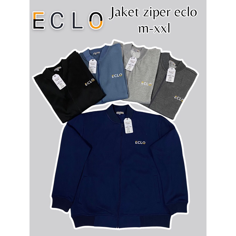 JAKET HOODIE ECLO ,JAKET ECLO SNAP, JAKET ECLO ZIPER