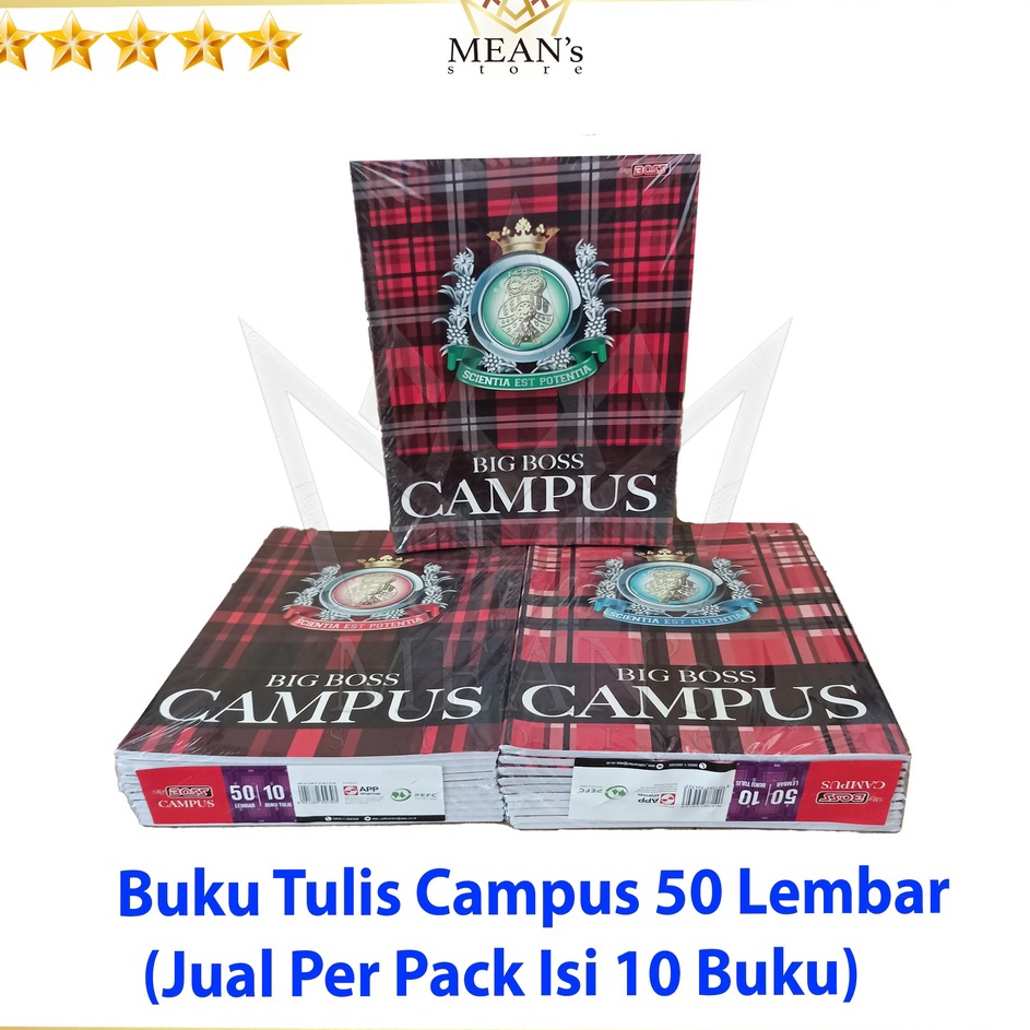 

KODE DB9HH Buku Tulis Big Boss Campus 5 Lembar Buku Campus 5 Kampus SMP SMK
