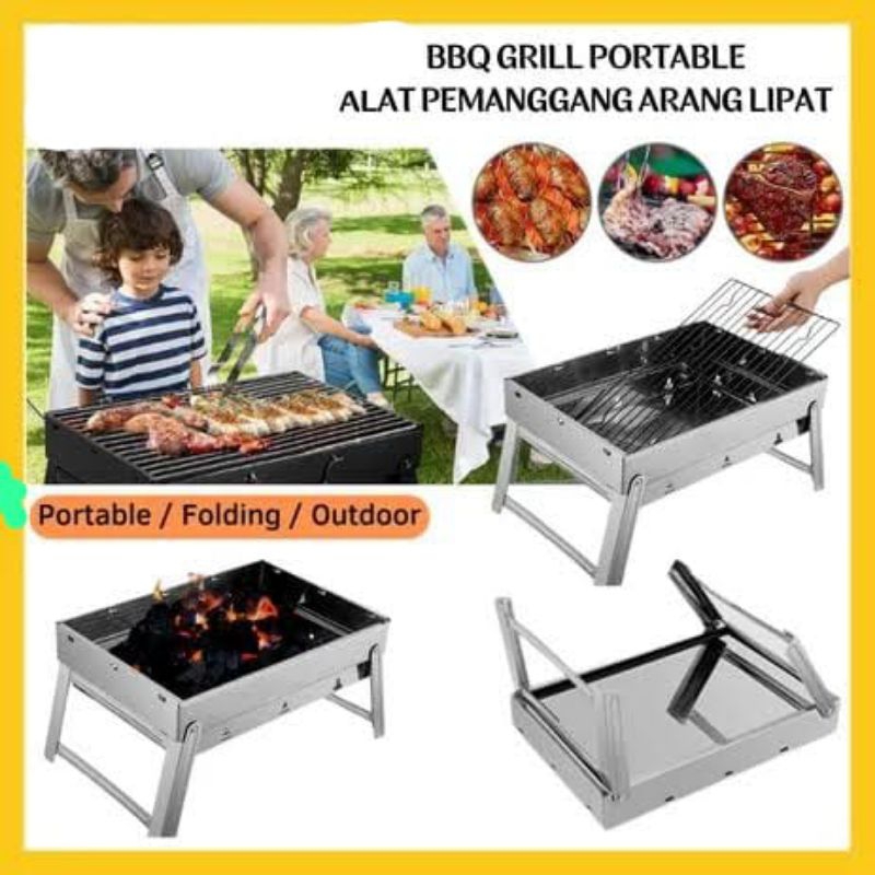 Panggangan arang portable