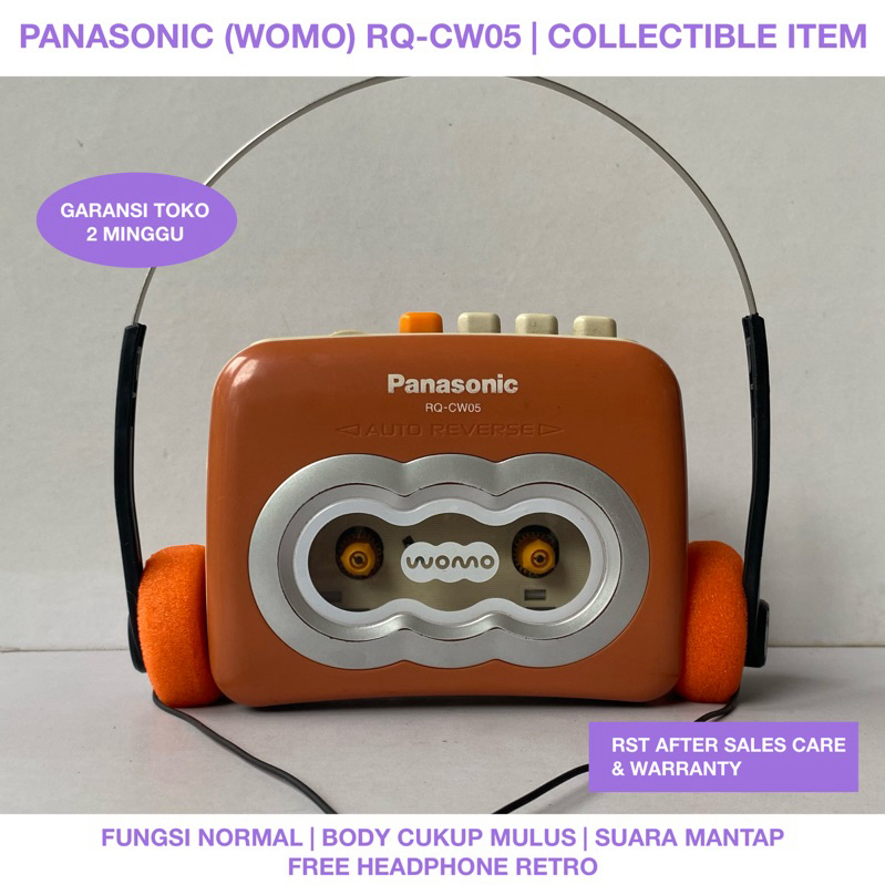 WALKMAN | PANASONIC (WOMO) RQ-CW05 | COLLECTIBLE ITEM✨