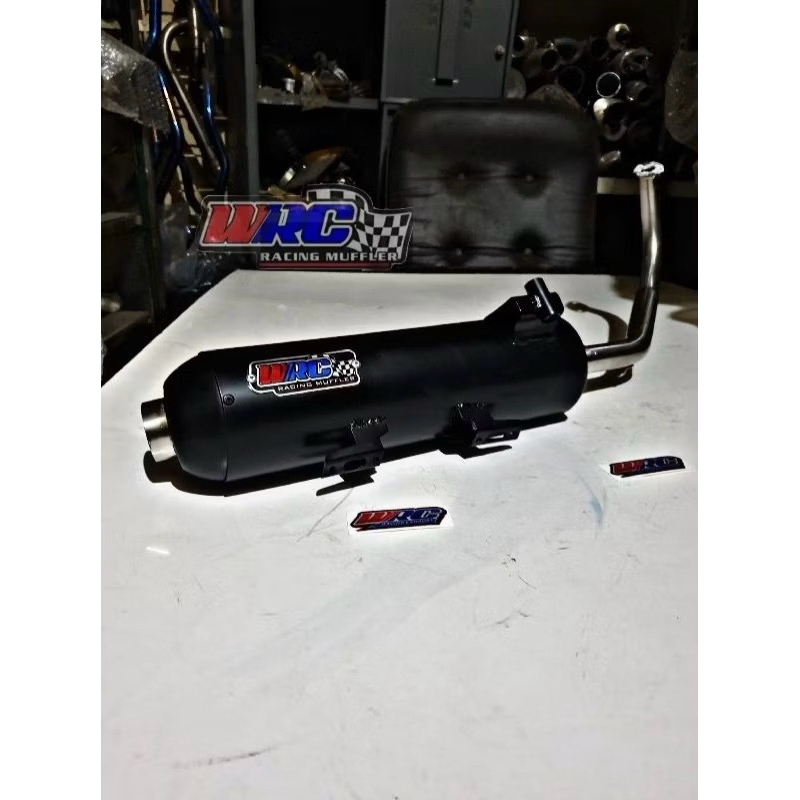 Knalpot STD Racing WRC Racing Muffler PCX 160,vario 160, vario karbu pcx 150 nmax old aerox old Yama