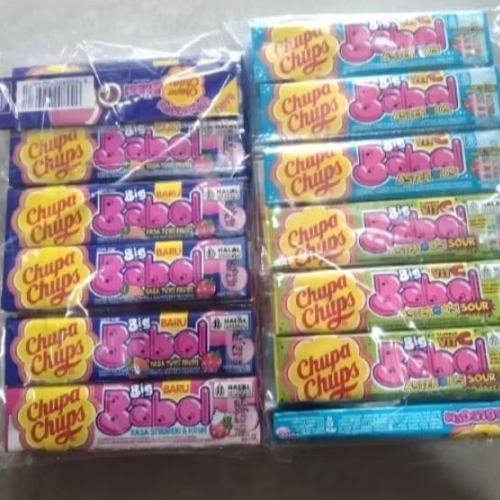 

Permen Chupa Chups Big Babol Stik 1 pak isi 12