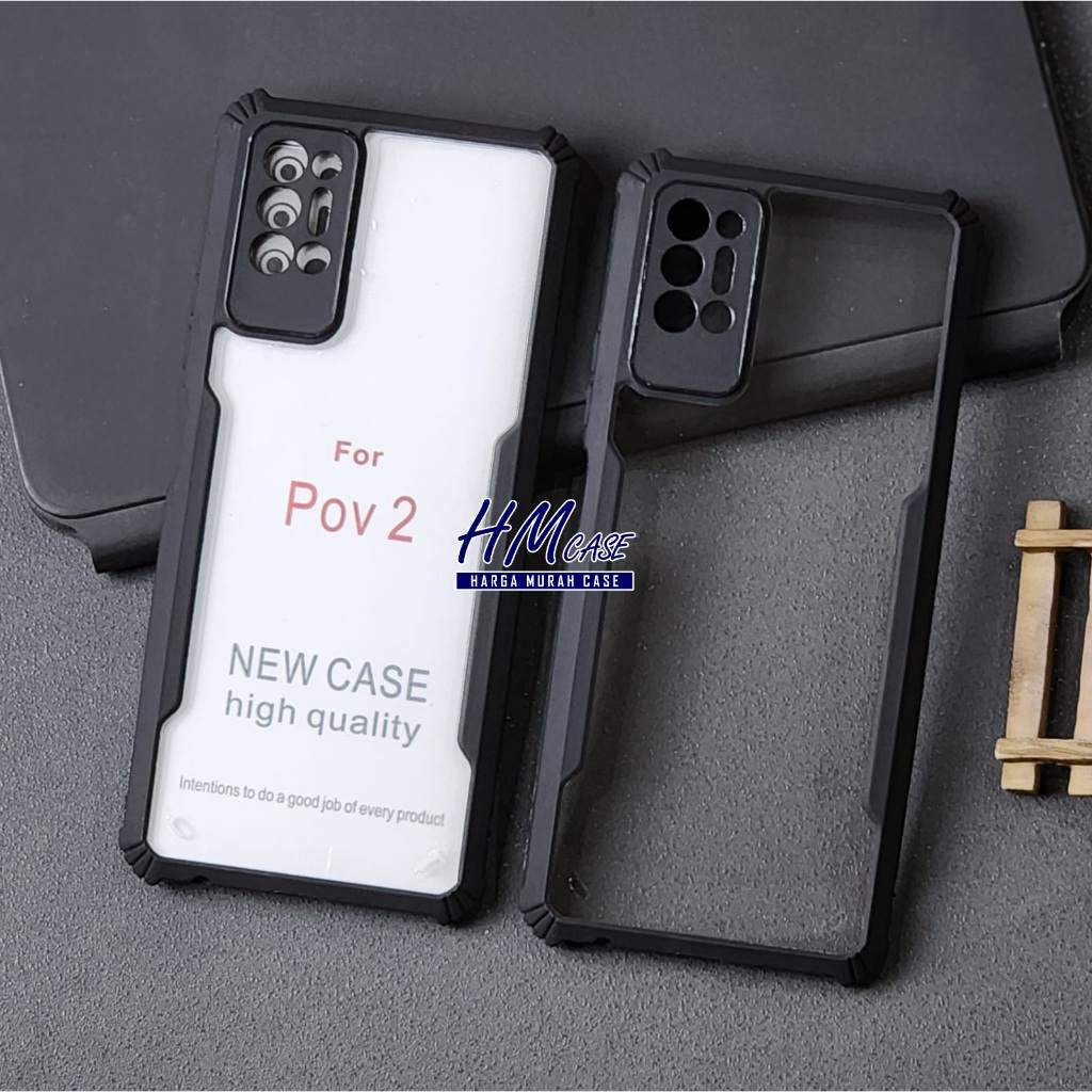 Tecno Pova 2 Fusion case shockproof clear case Tecno Pova 2