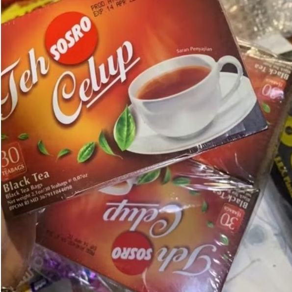 

Teh celup teh botol sosro isi 30